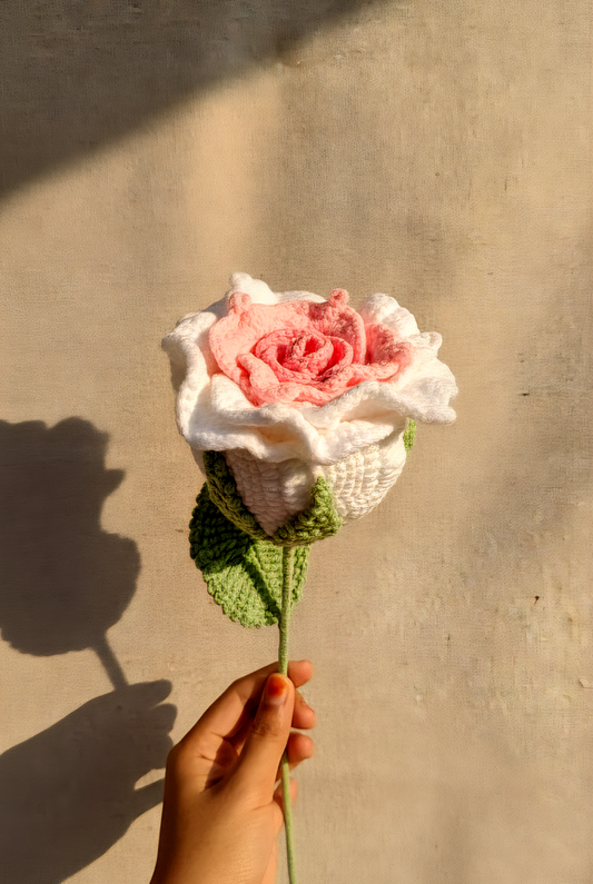 Handmade Crochet Rose Bouquet – Everlasting Anniversary & Valentine’s Gift