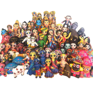 Krishna Dolls, Hindu Gods and Vrindavan Characters Soft Toys